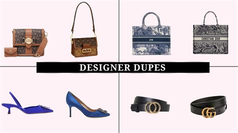 Designer dupes: where to buy designer copies for less 